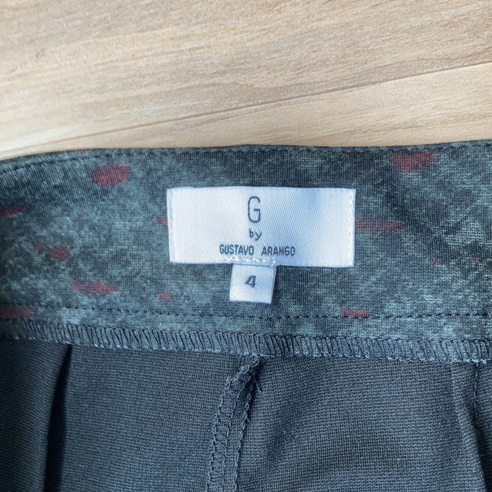 G Gustavo Arango pant with print abstract printed pattern size 4 - Picture 9 of 15